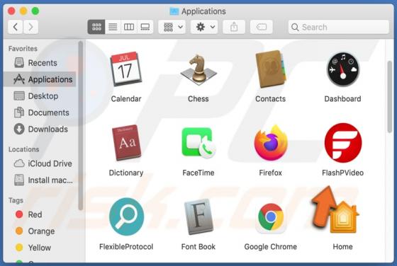 FlashPVideo adware (Mac)