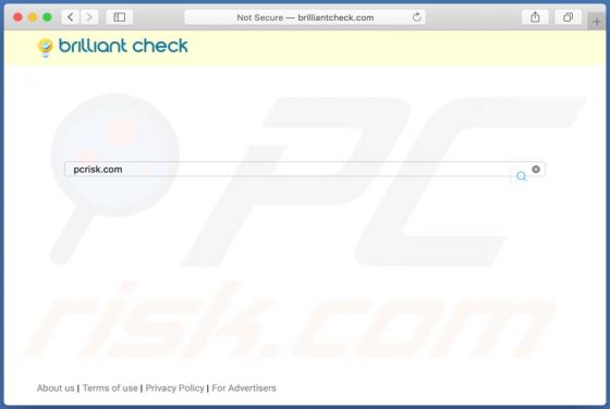 De Brilliant Check browserkaper (Mac)