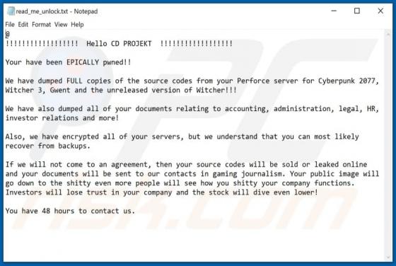 De HelloKitty ransomware