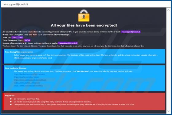 De Bk ransomware