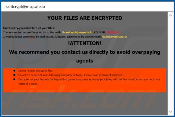 De Four ransomware