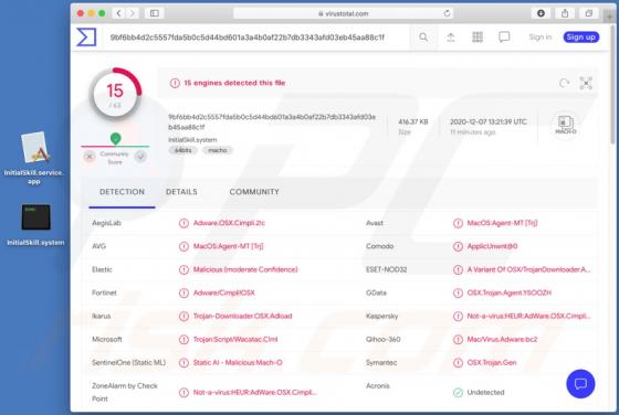 InitialSkill adware (Mac)
