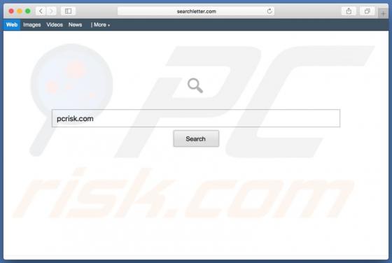 De Searchletter.com doorverwijzing (Mac)