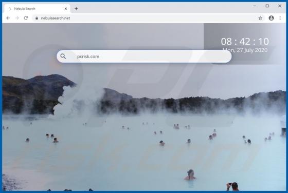 De Nebula Search browserkaper