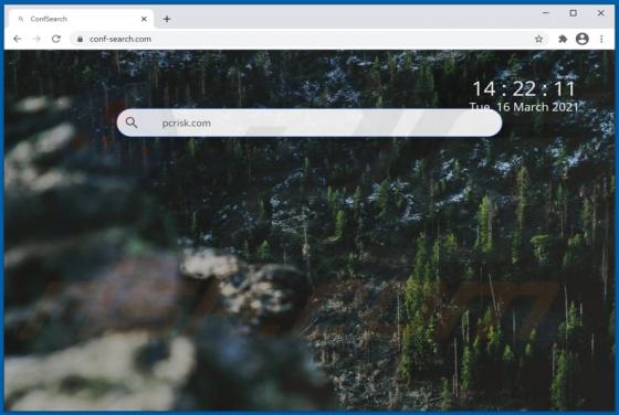 De Conf Search browserkaper