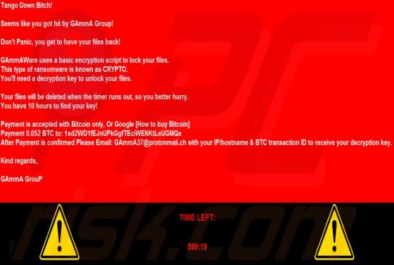 De Black Kingdom ransomware