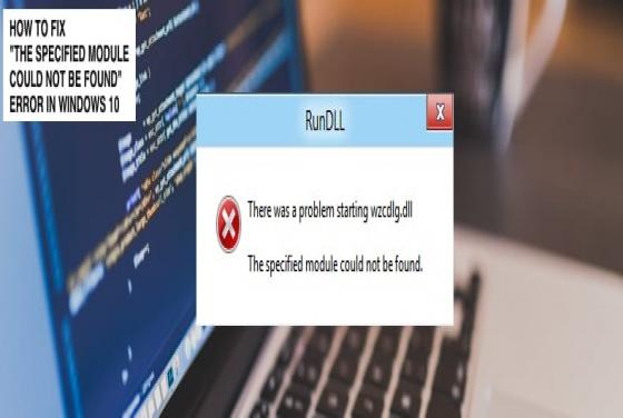 Hoe te repareren "The specified module could not be found" Fout?
