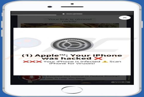 Your iPhone Was Hacked POP-UP Scam (Mac)