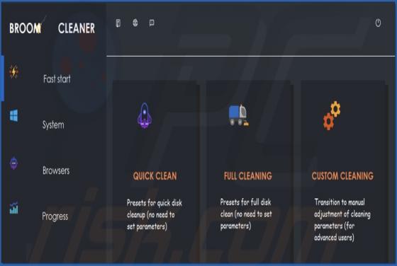 Broom Cleaner Unwanted Application