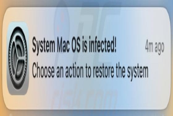 MacOS Is Infected - Virus Found Notification Oplichting (Mac)