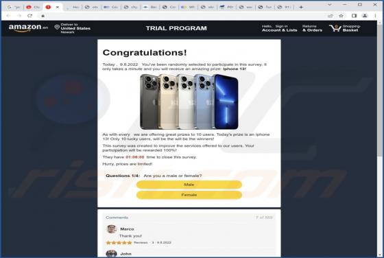 AMAZON TRIAL POP-UP Zwendel