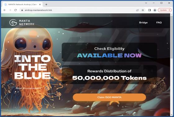 Claim Manta Scam