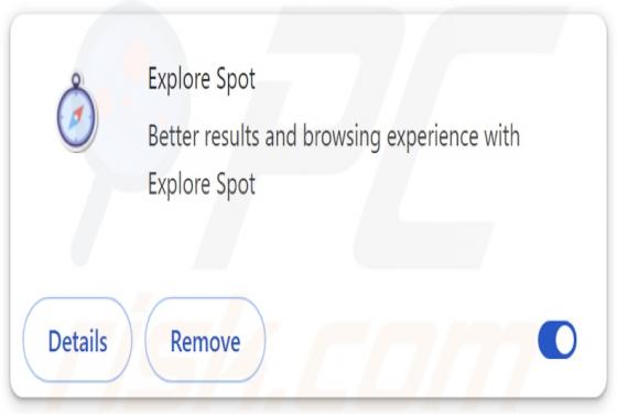 Explorespot.io doorverwijzing