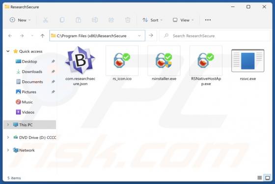 ResearchSecure mogelijk ongewenste toepassing