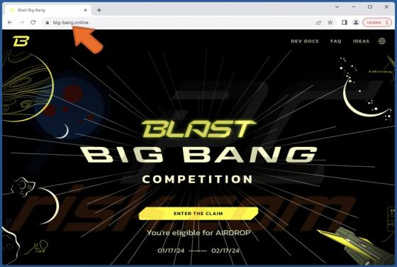 Blast Airdrop Oplichting