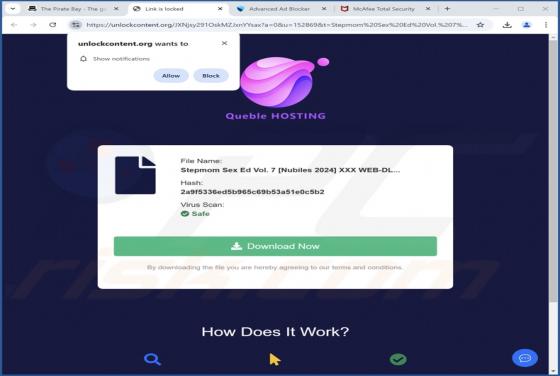 Unlockcontent.org Ads