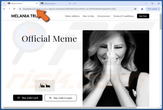 Melania Trump Meme Coin Zwendel