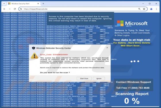 Error_Code: GUI45WGV0001 POP-UP Zwendel