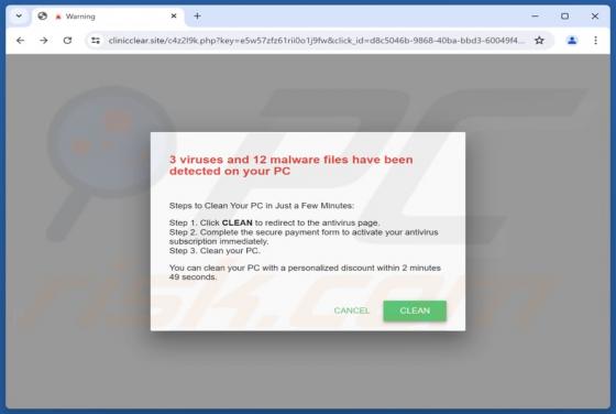Viruses And Malware Files Have Been Detected POP-UP Zwendel