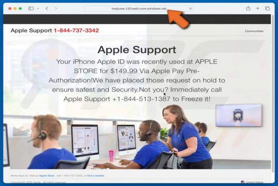 Your Apple ID Was Recently Used At APPLE STORE POP-UP Zwendel (Mac)