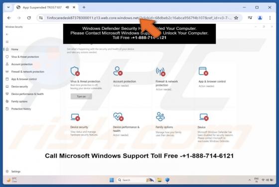 Windows Defender Security Has Disabled Your Computer POP-UP Zwendel
