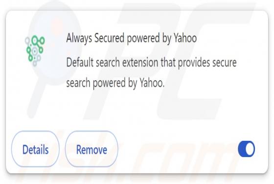 Alwayssecuredsearch.com doorverwijzing
