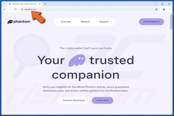 Phantom Airdrop Oplichting