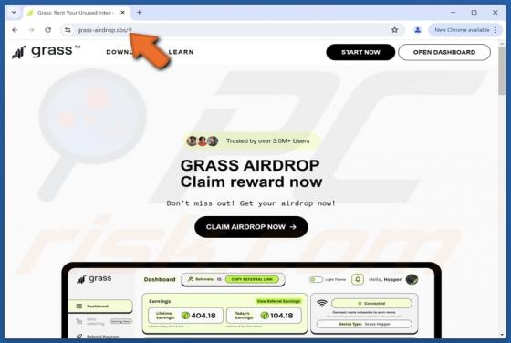 Grass Airdrop Oplichting