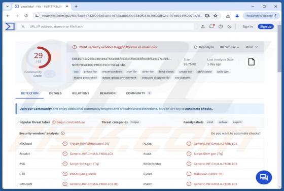 NexusRAT malware