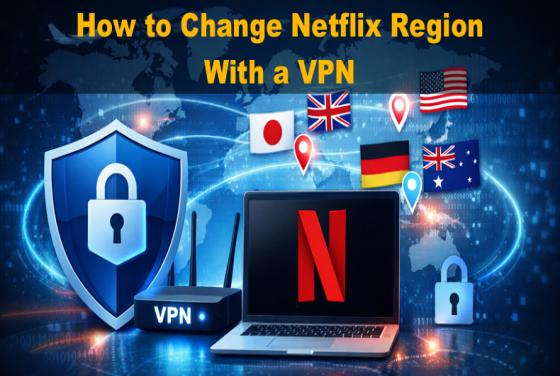 Hoe u de Netflix-regio wijzigt in 2026 met een VPN