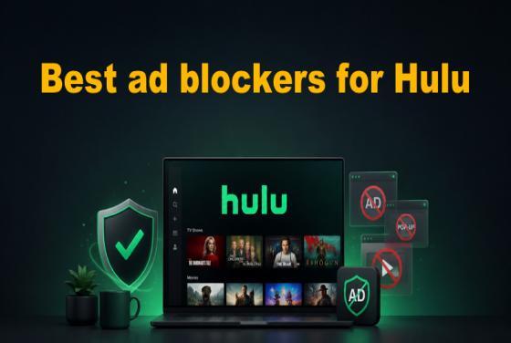 Top 5 adblockers voor Hulu in 2026