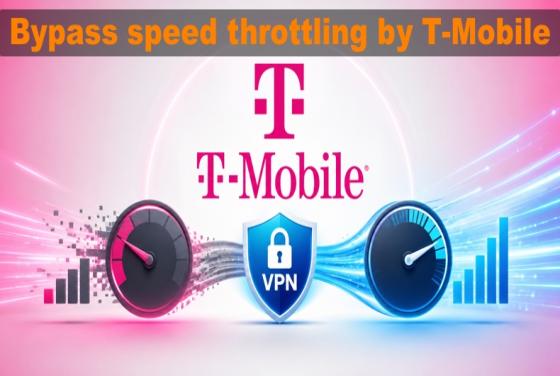 Hoe u snelheidsbeperking door T-Mobile in 2026 omzeilt met een VPN