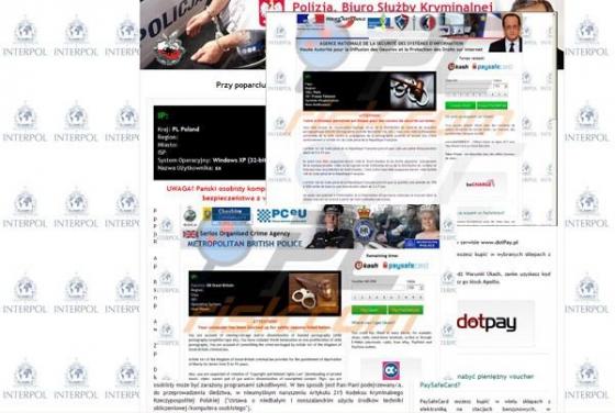 Interpol Virus Je computer werd geblokkeerd