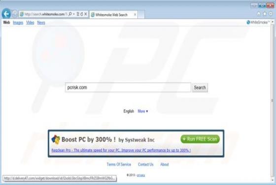 Search.whitesmoke.com doorverwijzing