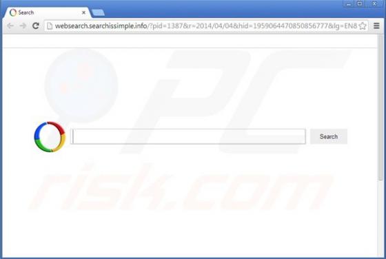 Websearch.searchissimple.info Virus