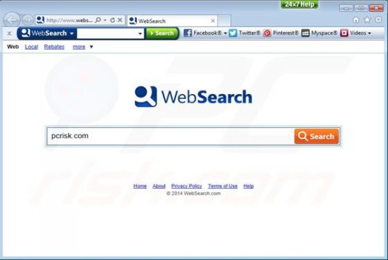 WebSearch.com Doorverwijzing