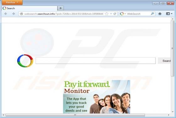 Websearch.searchsun.info virus