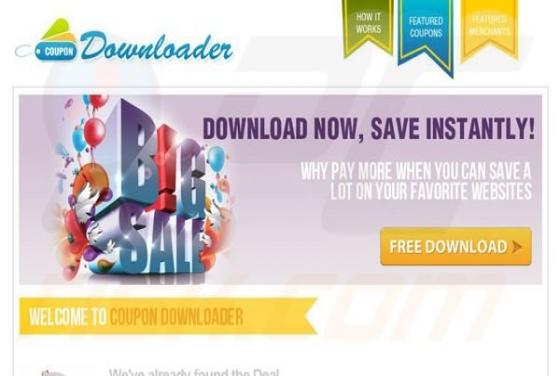 Coupon Downloader Advertenties
