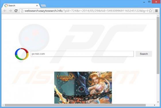 Websearch.eazytosearch.info Doorverwijzing
