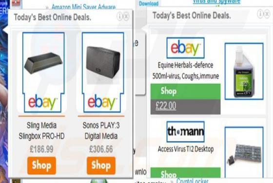 Today’s Best Online Deals Pop-up