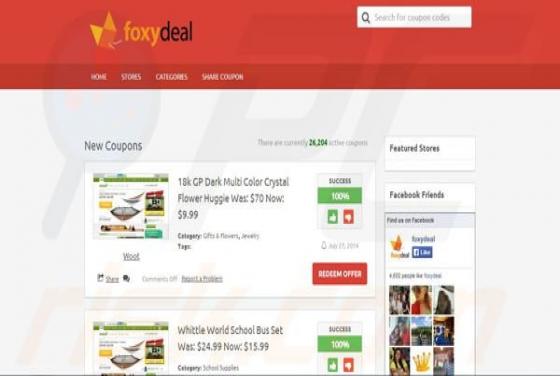 Foxydeal Adware