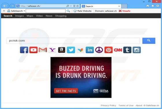 SafeSear.ch Browser hijacker