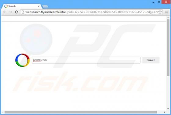 Websearch.flyandsearch.info Doorverwijzing