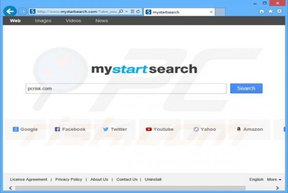 MyStartSearch.com Doorverwijzing
