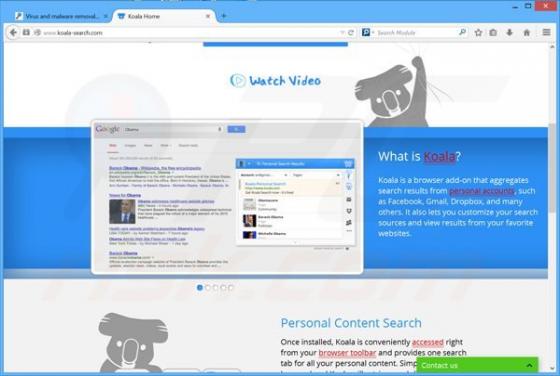 Koala Personal Search Advertenties