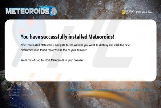 Meteoroids Advertenties