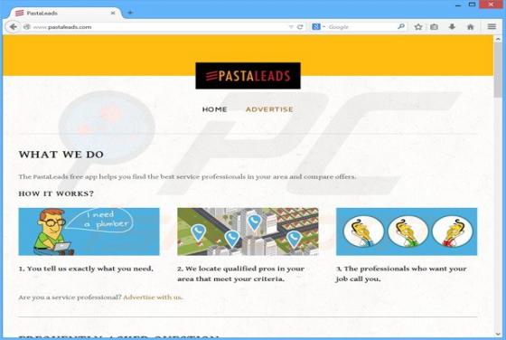 PastaQuotes Advertenties