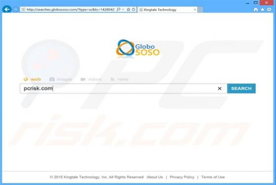 Searches.globososo.com Doorverwijzing