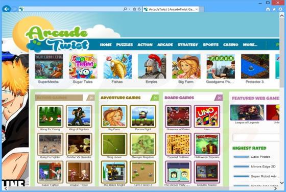 ArcadeTwist Advertenties