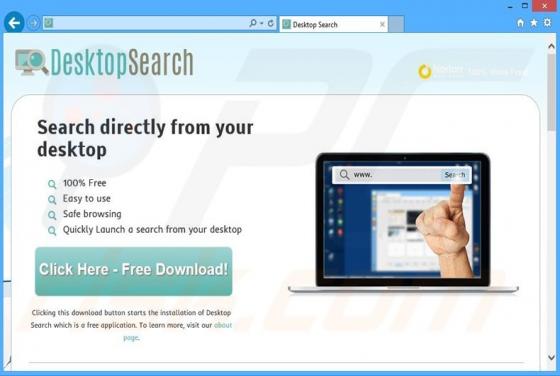 Desktop Search Advertenties